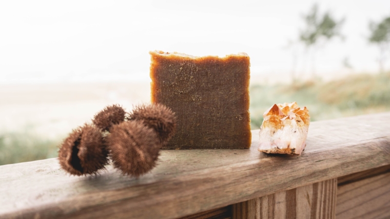 Sabão de Cacau e Lavandim -100 a 120gr